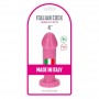 mini dildo con ventosa rosa fallo piccolo vaginale anale per uomo e donna pink