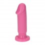 mini dildo con ventosa rosa fallo piccolo vaginale anale per uomo e donna pink