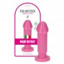 mini dildo con ventosa rosa fallo piccolo vaginale anale per uomo e donna pink