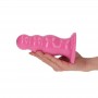 plug penetrazione anale piccolo medio grande rosa dildo con ventosa fallo pink