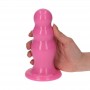 plug penetrazione anale piccolo medio grande rosa dildo con ventosa fallo pink