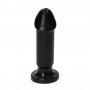 dildo piccolo nero pene finto mini stimolatore vaginale anale con ventosa black