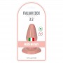 plug anale a piramide stimolatore con ventosa morbido sexy toys ano uomo donna