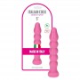 plug anale rosa con ventosa dildo stimolatore uomo donna impermeabile pink anal