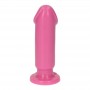 fallo dildo con ventosa rosa vaginale anale stimolazione uomo e donna morbido