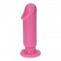 fallo dildo con ventosa rosa vaginale anale stimolazione uomo e donna morbido