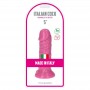 dildo fallo rosa con ventosa vaginale anale morbido toys pene finto impermeabile