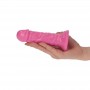 dildo fallo rosa con ventosa vaginale anale morbido toys pene finto impermeabile