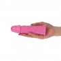 dildo realistico rosa con ventosa per giochi erotici sessuali anale vaginale