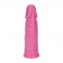 dildo realistico rosa con ventosa per giochi erotici sessuali anale vaginale