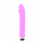 vibratore in silicone rosa vibro massaggiatore vaginale anale ricaricabile pink