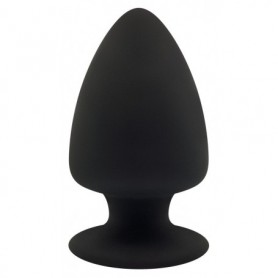 Plug in silicone nero impermeabile anal black per uomo e donna dildo anale