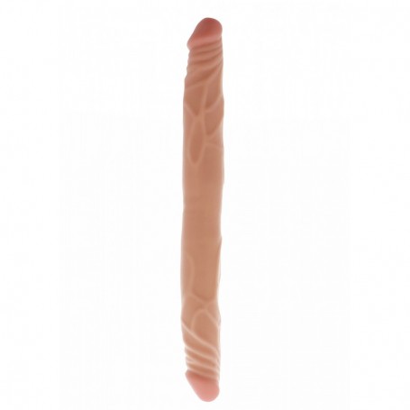 Fallo dildo doppio realistico vaginale anale morbido grande doppia penetrazione double