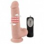 Vibratore realistico vaginale con ventosa dildo rotante fallo sex toys in silicone