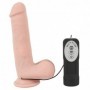 Vibratore realistico vaginale con ventosa dildo rotante fallo sex toys in silicone