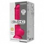 Fallo realistico in silicone memory dildo vaginale anale con ventosa morbido 9,5