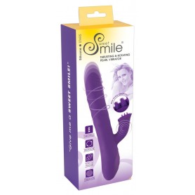 Vibratore rabbit dildo vibrante doppio rotante stimolatore clitoride in silicone ricaricabile