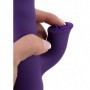 Vibratore rabbit dildo vibrante doppio rotante stimolatore clitoride in silicone ricaricabile