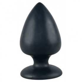 plug fallo anale in silicone nero stimolatore per uomo e donna black butt anal