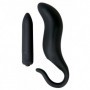 plug anale in silicone vibrante nero vibromassaggiatore stimolatore black anal