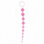 stimolatore anale donna rosa palline graduali con anello sexy toys anal pink