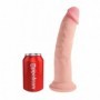 dildo fallo realistico impermeabile con ventosa king cock 9 3d vaginale anale