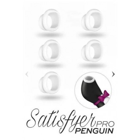set kit ricambi in silicone per Satisfyer penguin succhia capezzoli seno donna