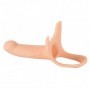 dildo indossabile realistico impermeabile pene finto strap on vaginale anale