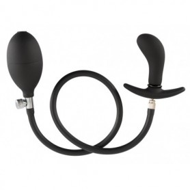 plug anale dildo nero in silicone gonfiabile per uomo e donna sexy toys black