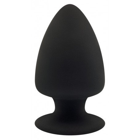 Plug in Silicone morbido dildo anale con ventosa nero but anal dildo black silexd