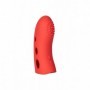 Stimolatore vaginale anale per clitoride vibratore da dito in silicone realistico