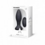 plug anale in silicone nero vibromassaggiatore stimolatore ano wirless black