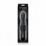 vibratore automatico nero in silicone pene finto vibrante ricaricabile black