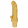 Vibratore oro dildo vibrante realistico vaginale anale fallo morbido gold