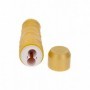Vibratore realistico in silicone oro dildo vibrante vaginale anale gold morbido