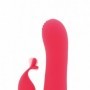 vibratore rotante in silicone rosa stimolatore di clitoride ricaricabile pink