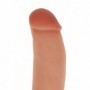 fallo dildo realistico in silicone morbido con ventosa e testicoli vaginale anale