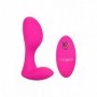 vibratore vaginale e punto g in silicone rosa ricaricabile con telecomando pink