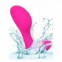 vibratore vaginale e punto g in silicone rosa ricaricabile con telecomando pink