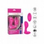 vibratore vaginale e punto g in silicone rosa ricaricabile con telecomando pink