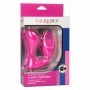 vibratore vaginale e punto g in silicone rosa ricaricabile con telecomando pink