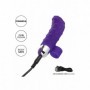 vibratore da dito in silicone stimolatore sessuale vaginale anale ricaricabile