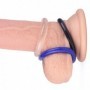 Anello fallico non vibrante cock ring contro eiaculazione precoce kit 3 pz per pene