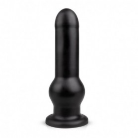 Dildo grande maxi fallo anale vaginale butt plug con ventosa nero black buttr