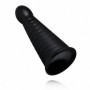 Plug anale maxi dildo grande butt plug nero fallo black con ventosa buttr