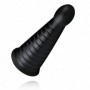 Plug anale maxi dildo grande butt plug nero fallo black con ventosa buttr
