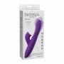 Vibratore vaginale Rabbit a spinta con dildo doppio stimolatore clitoride ricaricabile