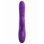 Vibratore vaginale Rabbit a spinta con dildo doppio stimolatore clitoride ricaricabile