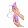 Pompa vaginale vibratore in silicone stimolatore clitoride e succhia vagina donna