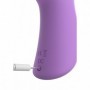 Vibratore vaginale anale stimolatore punto g ricaricabile flessibile in silicone